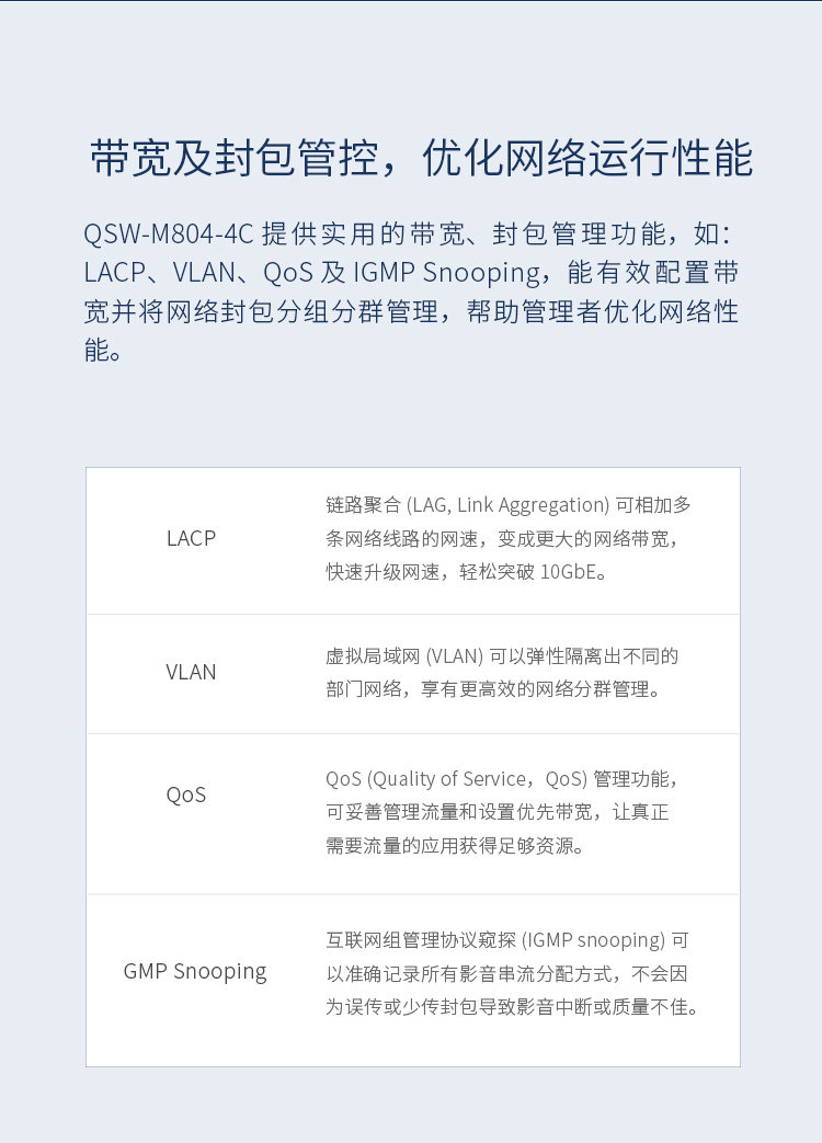 QNAP QSW-M804-4C 10G Сетевой коммутатор 10G Wei ссылка 8-портовый стекируемый управляемый коммутатор портов 