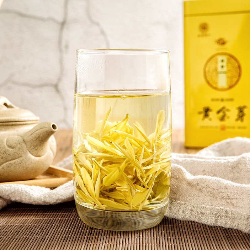 2026 Jiyun Yellow Tea New Tea Amino Acid Fresh Sweet Tender Bud Tea Leaves Xuanyuan Mountain Golden Bud Tea Pre-Qingming Green Tea