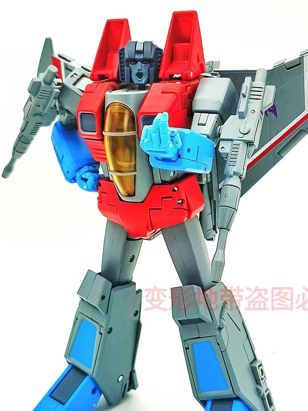 New Version in Stock Mp-52 Red Star Called Spider Aircraft 2.0 Ko Factory Version Shocking Thunder Machine Model Makes the World Turn Upside down