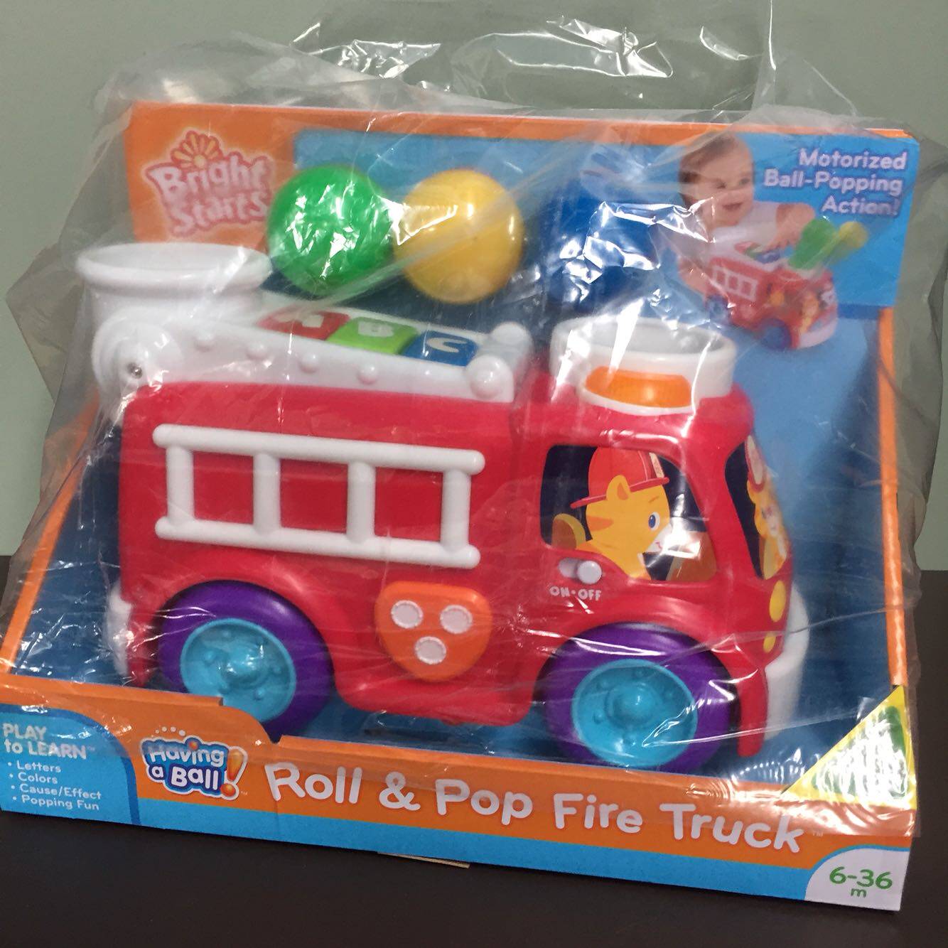 Игрушка 专柜200+校车消防车玩具车儿童音乐玩具投球益智有趣新年春节礼物 OTHER