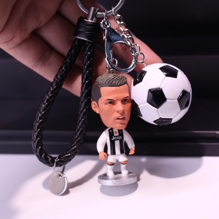 C Rocky Football Star Dude Key Closed Part Messi Fan Memorial Neym Bappe Backpack Hanging
