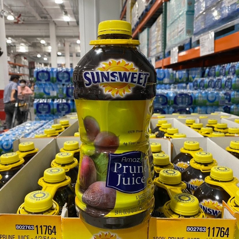 Shanghai Costco American Sunsweet Pure Prune Juice Draining 1.89 liters of unsweetened pregnant women's juice