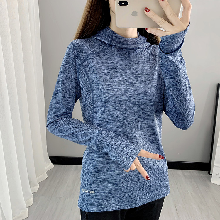 Thin suede even cap sleeve head speed jersey woman 2021 new grip suede T-shirt warm elastic outdoor hiking climbing suit