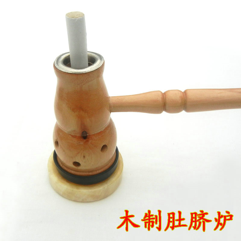 Fragrant Lavender Navel Stove Wooden Moxibustion Box With Moxibustion Apparatus Lavender Moxibustion Tool Moxibustion Instrument Moxibustion Instrument Moxibustion Instrument