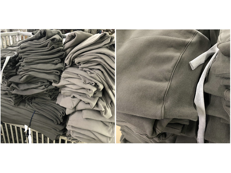 Текстура взрыв YEEZY SEASON 6 KANYE высокая улица земля цвет фонд мойка сделать старый брюки брюки 