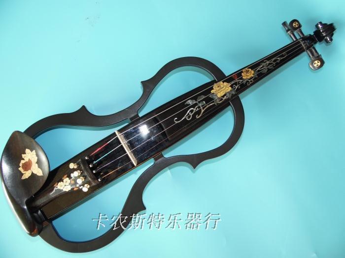 New heat selling upscale electronic electroacoustic violin Import pickup to perform the test performance Sculpture Flower Accessories