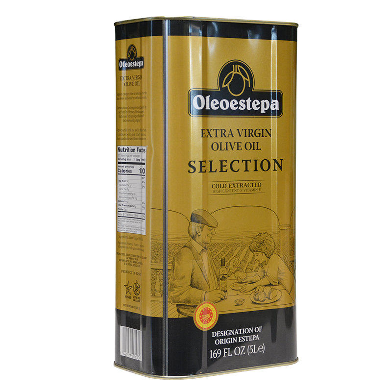 Spain original imported PDO extra virgin olive oil 5L 5 liters acidity 0 18 edible cooking pregnant baby