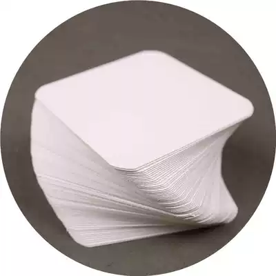 White card hard white cardboard board square mail whiteboard card hard card thick message white white card paper pinyin blank