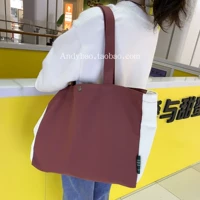 Большая сумка темно-красного и бежевого цвета (новый стиль)