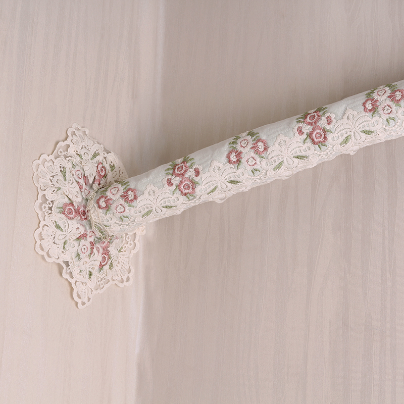 Air conditioning pipe cover cloth art dust cover warm windpipe cover Decorative Eurostyle Fields Garden Lace Air Conditioning Hood Wall-mounted Cold Air Boot not taken