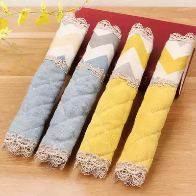 New simple Nordic pop strip door handle gloves double door refrigerator handle gloves handle protection dust cover
