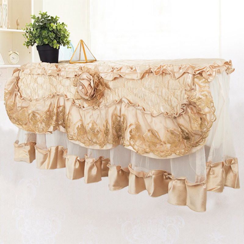 Flower brewery style Fancy Luxury Solid Dish Air Conditioning Hood Wall-mounted Cold Air 1 5P Lace Embroidery Thickened Air Conditioning Dust Cover