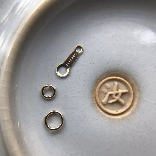 403 Пакет Gold Open Circle | Connectary Picker Импортированное колье с кандидаром на 14 тыс.