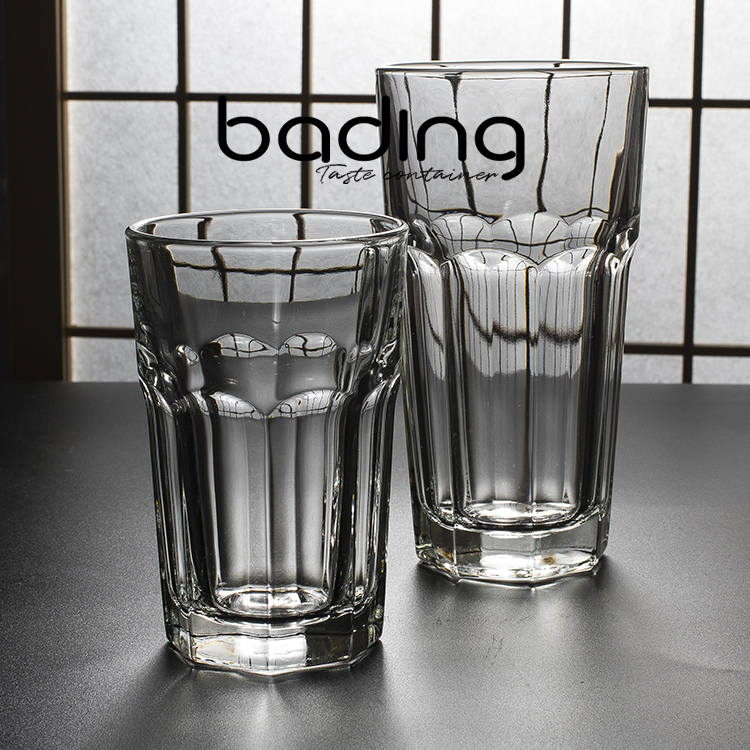 Libby tempered glass cups, beverage wine, fruit juice, milk tea cups, beer, whisky glasses, household thickened and strong