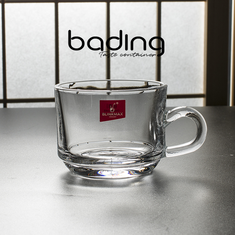 Livered Glass Handle Cups Coffee Flower Cups Multifunction Small Volume Cups Handle Wine Glasses KTV Hotel