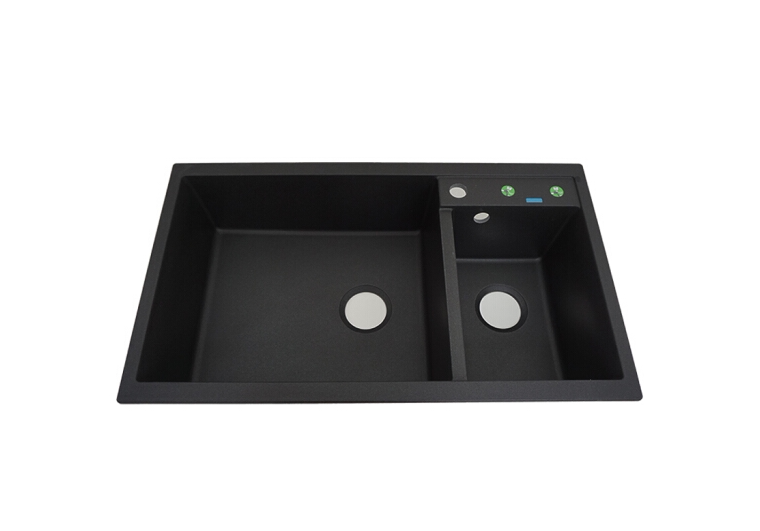 BLANCO (METRA 9 double trough sink pitch color or dark brown Mida-S pumping tap with chrome color) -Taobao