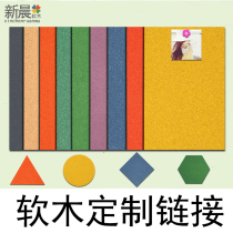 Custom all kinds of cork board Photo wall announcement propaganda bar Creative message board Pushpin board Notice board