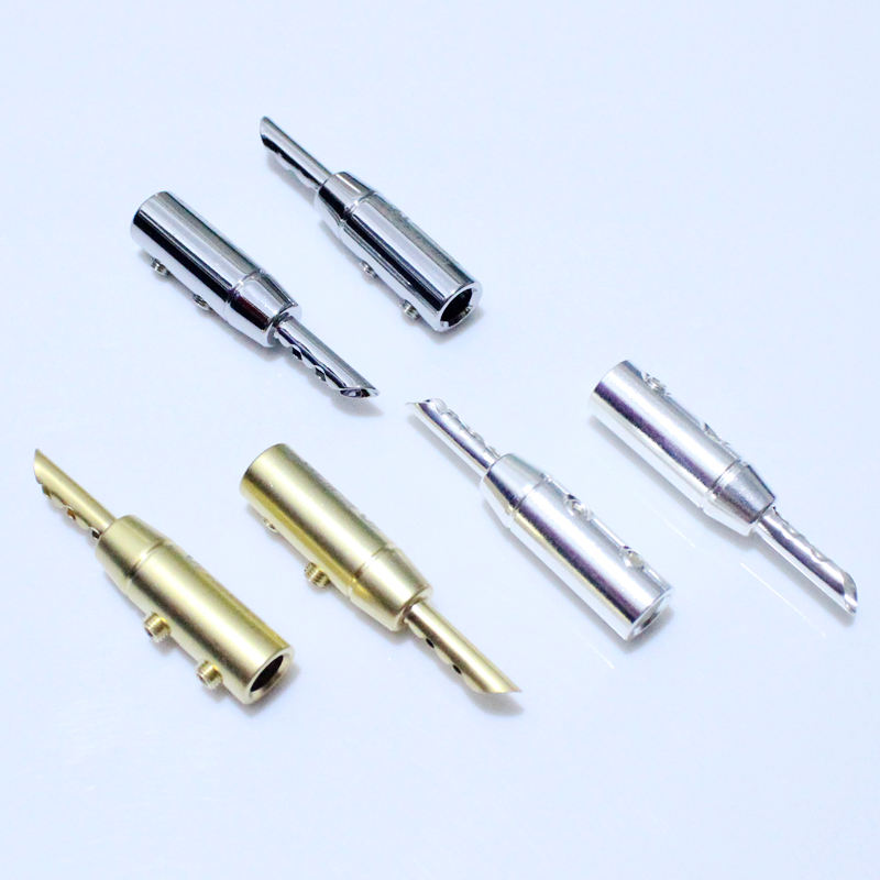 HIGHCARS high card pure copper gold-plated silver-plated rhodium-plated fever banana head speaker plug audio head