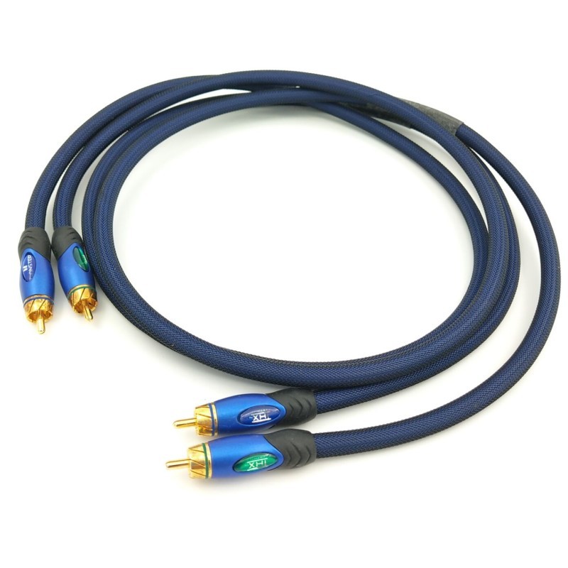 Fever American imported monster Monster signal line original pure copper gold-plated RCA audio line 1 2 meters
