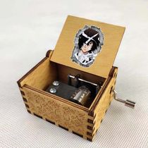 Animation Bungou Stray Dogs Cartoon Peripheral Music Box Creative Birthday Gift Wooden Music Box Customization