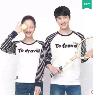 Diya loose Joker Long Sleeve Parent-Child Men's Women Couple Dress Simple Casual Round Neck T-Shirt LI11926