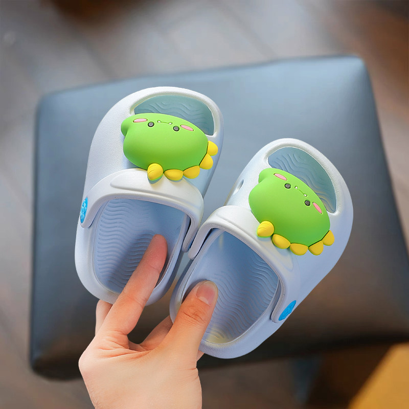 Little Panda Baby Slippers for Children, Boys and Girls, One and a Half Years Old, Summer, 1 to 3 Years Old, Toddlers, 2-Year-Olds, Indoor Non-Slip Slippers — 6