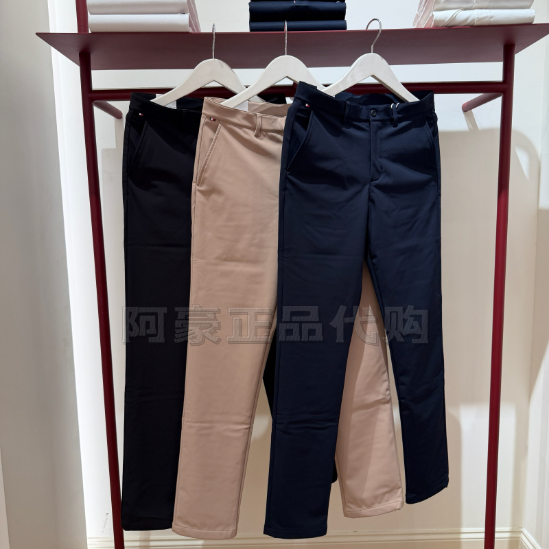 [Waterproof] Tommy26 New Autumn and Winter Men's Casual Business Work Clothing Slim Straight Casual Pants Mw44693