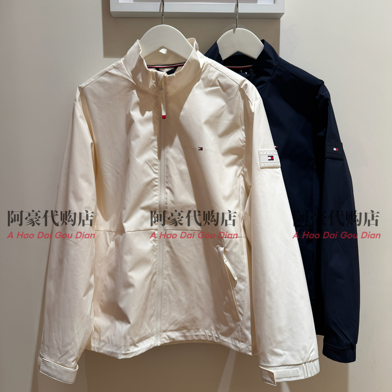 [Windproof and Waterproof] Tommy26 New Autumn and Winter Men's Wear-Resistant Casual Stand-Up Collar Jacket Mw44959