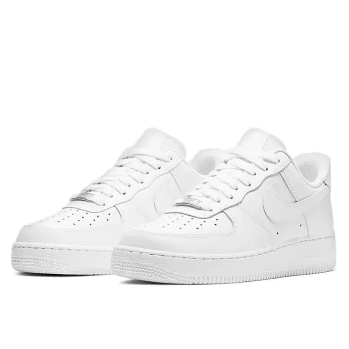 Кроссовки Nike Air Force 1 AF1, коричневые/кремовые/белые, размеры 35.5–45 (разные модели)