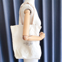 Brief about 100 lap-ins wind pure cotton single shoulder sail cloth bag shopping bag bag girl
