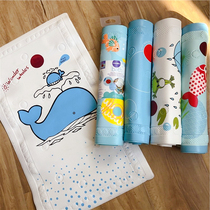 Anti-slip no-smell baby cartoon anti-slip bathroom cushion ground cushion with suction cup 39 * 68cm