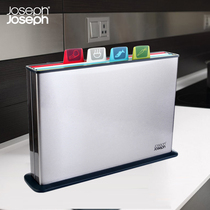 British Joseph plastic classification cutting board cutting board stainless steel shell food storage supplementary food high-end household chopping board