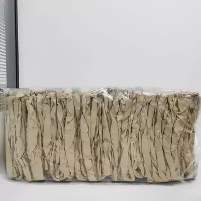 Double buffered kraft paper roll pad filled with a single root to strengthen custom shockproof packaging, environmental protection, fixed molding protection