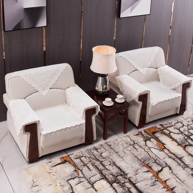 Conference room sofa simple modern fabric business VIP reception room sofa coffee table combination