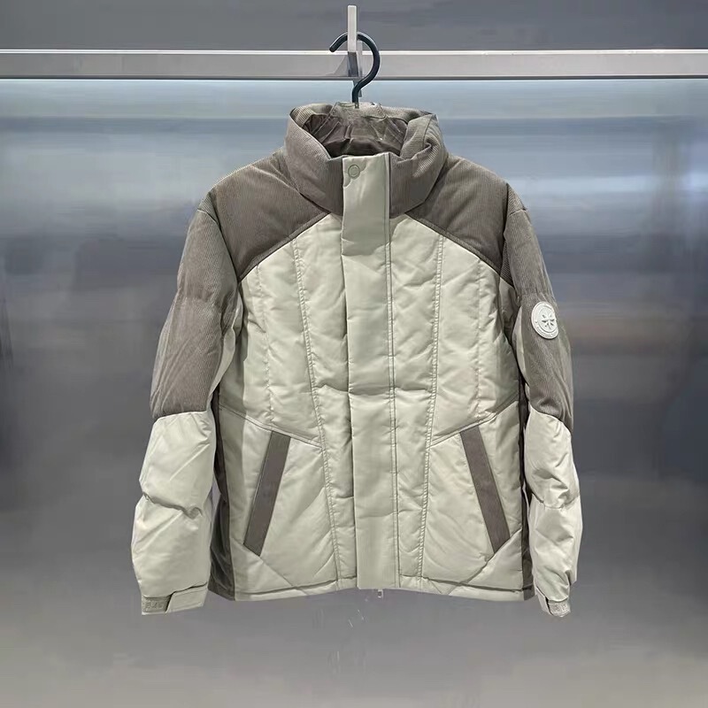 Men's down Jacket 2026 New Winter Short Style Stand Collar Thickened Color-Blocking Casual Duck down Puffer Jacket Couple's Coat Men's down Jacket 2026 New Winter Short Style Stand Collar Thickened Color-Blocking Casual Duck down Puffer Jacket Couple's Coat