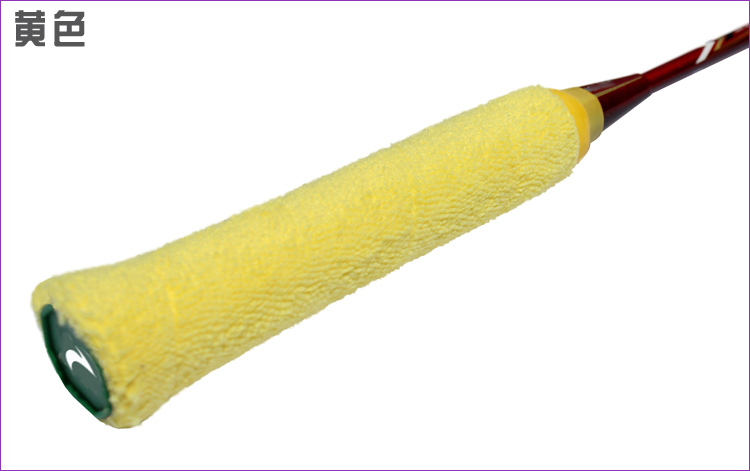 Sợi nhỏ khăn keo gửi Lukes cầu lông tay cao su xử lý da sweatband với bảo vệ bìa dày 6 vợt fleet