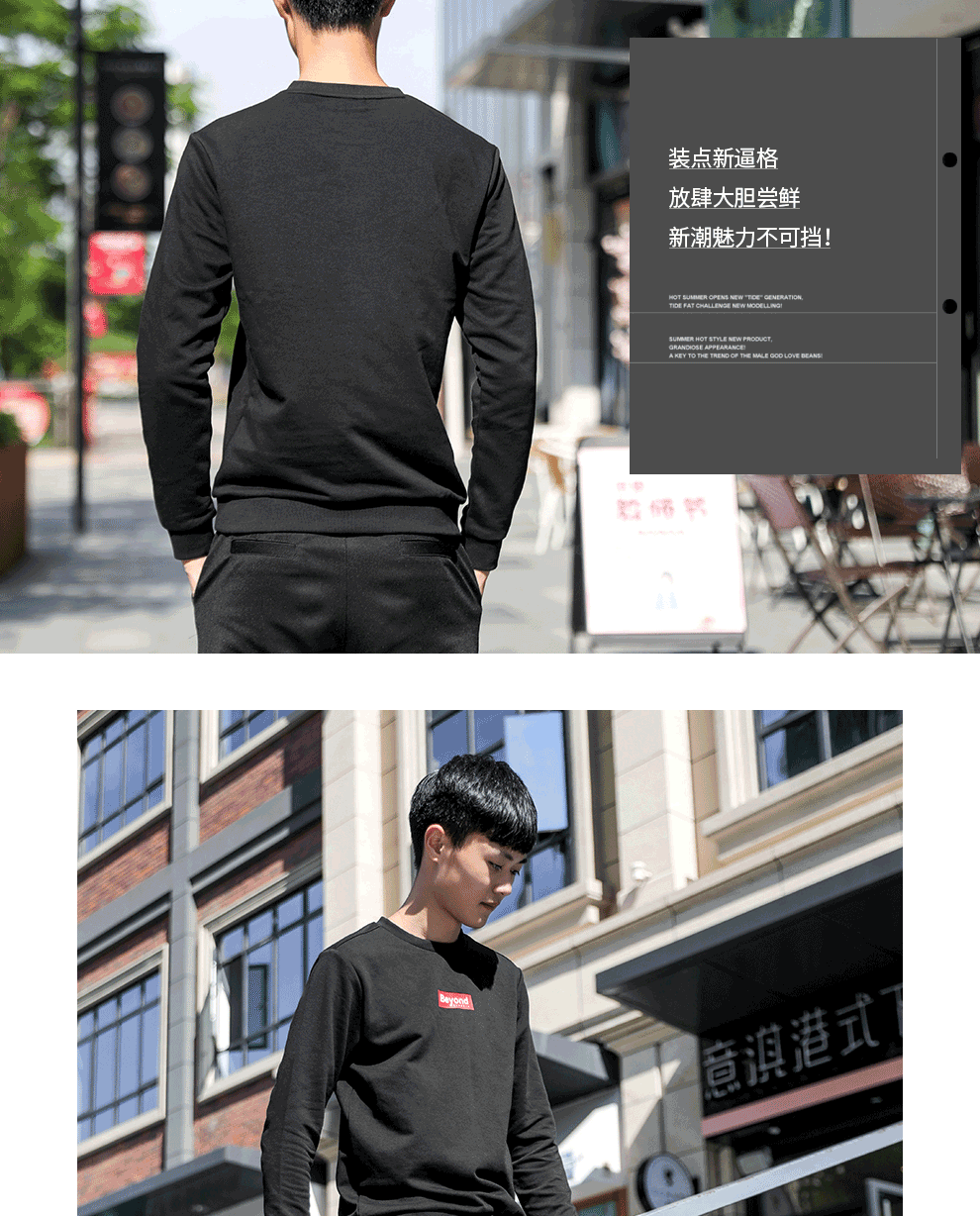 361 áo len thể thao nam 2018 thu đông và đồ thể thao dệt kim 361 độ cổ tròn áo thun dài tay nữ áo hoodie form rộng nam