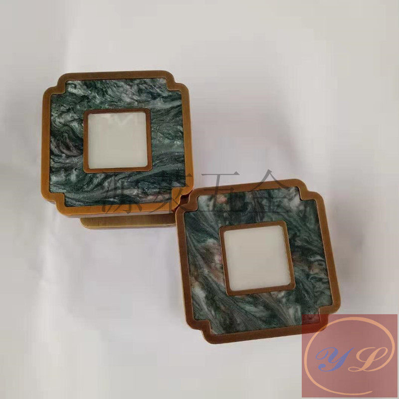 Chinese glass door handle simple door handcuff solid wooden door stone handheld business meeting custom handle