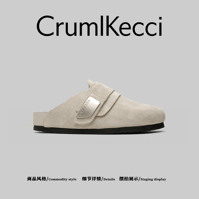 American Cruml&Kecci~ Spring Birkenstock Shoes for Men, Closed-Toe Half-Slippers, Slip-On Derby Birkenstock Casual Shoes American Cruml&Kecci~ Spring Birkenstock Shoes for Men, Closed-Toe Half-Slippers, Slip-On Derby Birkenstock Casual Shoes