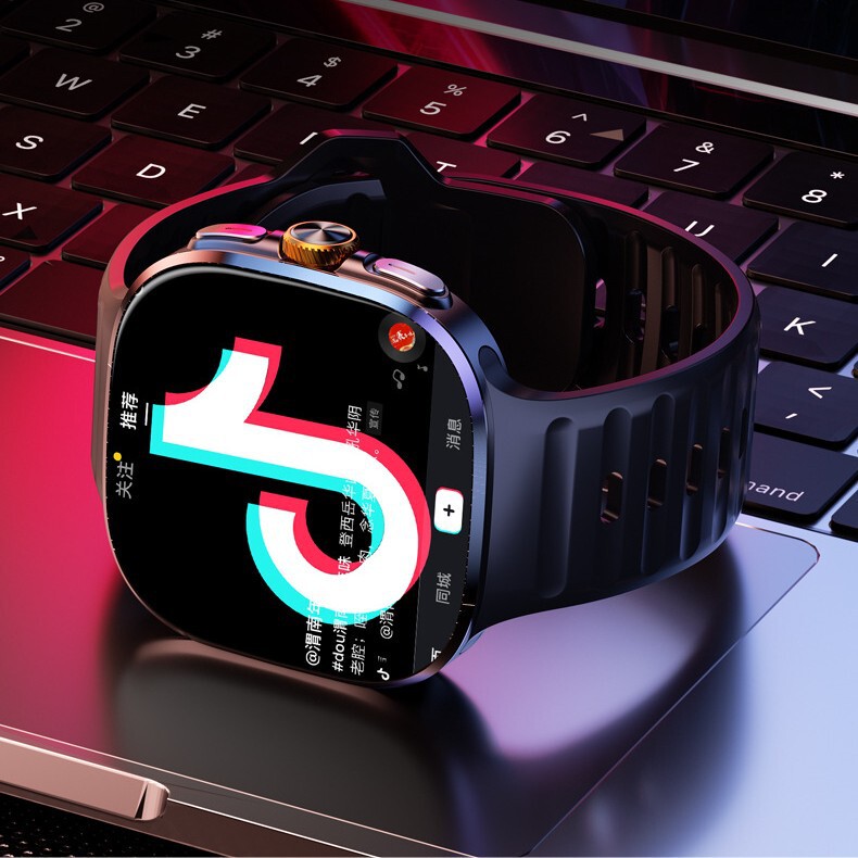 Wide-Screen Card-Insertable M99 Smart Watch with Global Connectivity, 2.4-Inch Full-Screen Touch, Bluetooth + Sim Dual System, 5g