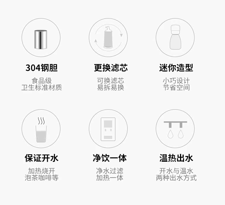 Máy lọc nước để bàn nhỏ gọn 939W hộ gia đình nhỏ lọc nước tự động thùng nước máy tính để bàn - Nước quả bình nước tạo kiềm cầm tay