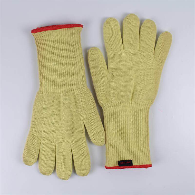 Resistance to 450 - 500 degrees high temperature insulation gloves anti - heat and cutting - off gloves aramid insulation gloves