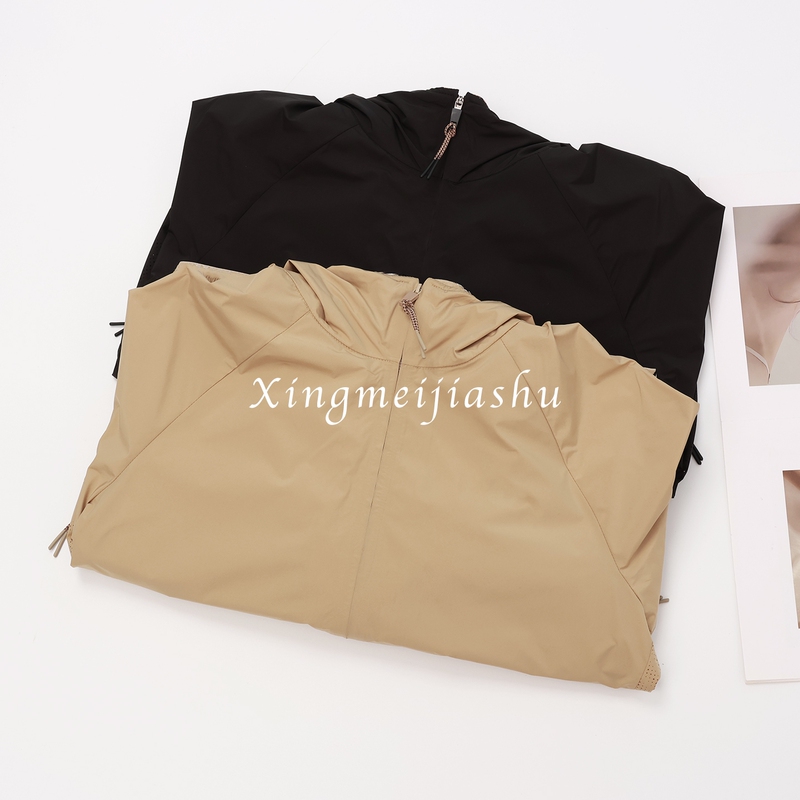 Good Products from the Channel! Classic and High-End! Comfortable and Versatile! Lightweight Sun-Protective Hooded Trench Coat Short Jacket for Women Good Products from the Channel! Classic and High-End! Comfortable and Versatile! Lightweight Sun-Protective Hooded Trench Coat Short Jacket for Women