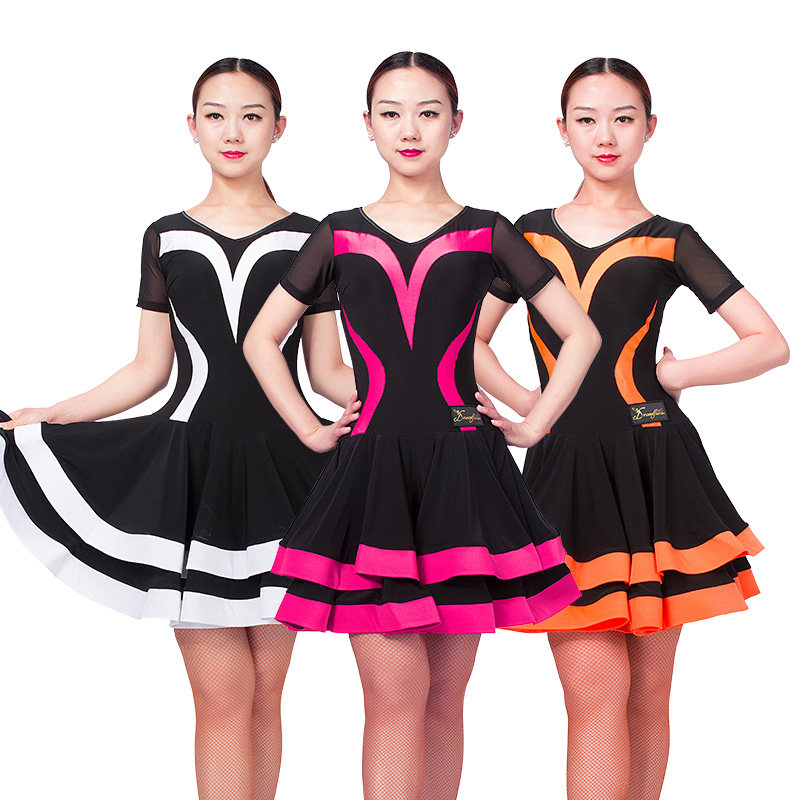 Yishang dance new Latin dance practice suit female sailor dance performance dress dress square dance competition professional suit