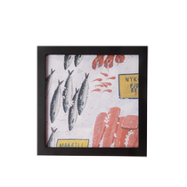 Solid Wood Frame Decoration Painting Wood Photo Frame Standing Pendulum Table Hanging Wall A4 Inch Framed Creative Minima Square 8 Inch Living Room