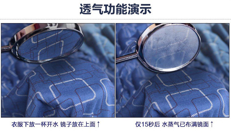 Bộ đồ ngủ nam cotton dài tay cho nam mùa xuân và mùa thu trung niên và người già đặc biệt cộng với phân bón XL cho nam bộ đồ trung niên đồ lót nam cao cấp