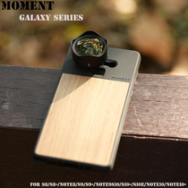 MOMENT mobile phone wide-angle telephoto macro fisheye deformation mirror Galaxy S8 Note10Plus wood grain shell