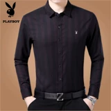 Playboy, демисезонный лонгслив, хлопковая рубашка для отдыха, большой размер