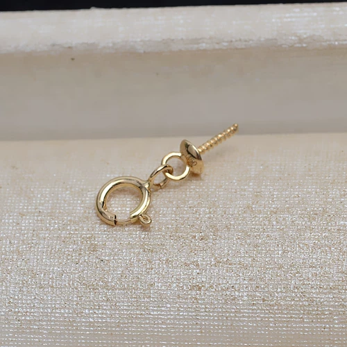 Аксессуар из жемчуга, аксессуары, золотая подвеска, G18, золото 750 пробы