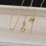 Универсальное ожерелье и браслет, цепочка до ключиц, серебро 925 пробы, простой и элегантный дизайн